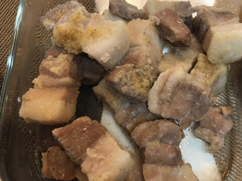 豚塊肉の生姜煮